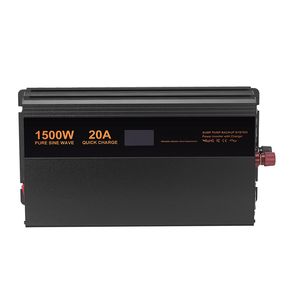 1500W Auto Switching Sump <b>Pump</b> Battery Backup System with Pure Sine Wave L <b>Solar</b> <b>Pump</b> Inverter for Continuous Operation - Product Image 6