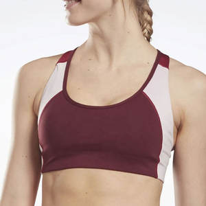 Soutien-gorge de sport pour femme grande taille, rembourré, à bretelles réglables, en maille respirante, sans couture sur le devant, pour le yoga, la course et l'entraînement en salle de sport - Product Image 2