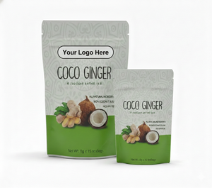 Thé aux herbes gingembre-coco OEM x15 sachets de thé par paquet - Product Image 2