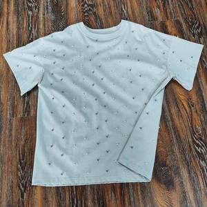 Camiseta de Hombre 100% Algodón, Estilo Casual Urbano, Corte Regular, Manga Corta, Diseño Sólido, Estilo Clásico - Product Image 1