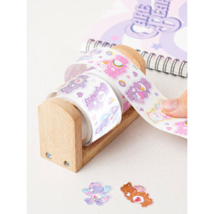 100 Care Bearing Roll Decorative Stickers - Product Image 1