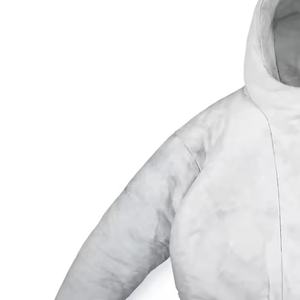 เสื้อฮู้ดดี้สตรีทแวร์ผ้าฝ้าย 100% ทรงบ็อกซี่แบบครอป ตัดเย็บตามสั่ง น้ำหนัก 500 กรัม ผ่านกรรมวิธีฟอกสีแบบแอซิดวอช ผลิตโดยผู้ผลิตตามสั่ง - Product Image 5