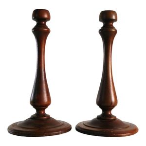 Eco-Friendly Handmade Wooden <b>Candle</b> <b>Holder</b> & Stand Customizable Size & Shape Contemporary Home Decor for Dining Tables & Events - Product Image 3