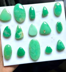 พลอยคริสโซเพรสสีเขียวธรรมชาติทรงรีแบบหลวมขายส่ง พลอยขายส่งสำหรับทำแหวนและจี้โดย MAHNAJ GEMS - Product Image 6