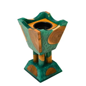 Wholesale Price Moroccan Style <b>Pine</b> Wood Eco-Friendly Burner Custom Logo Incense Holder Home Decor Aromatherapy Diffuser - Product Image 2
