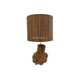 Handmade Eco-Friendly Electric Custom Wood Decorative Arlo Table Lamp Elegant <b>Lighting</b> Accent for Modern Home and Bedroom Decor - Product Image 1