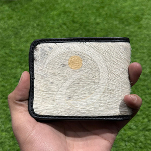 Wholesale Natural Hair Leather <b>Wallet</b> Mens Handmade Cowhide Money <b>Holder</b> With Compact Functional Layout - Product Image 2