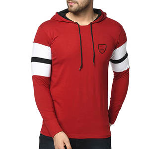 Quality <b>Men's</b> Cotton Pullover <b>Hoodie</b> Slim Fit Style Lightweight <b>for</b> Streetwear & Gym Custom Embroidered Logo 3D Pattern - Product Image 1