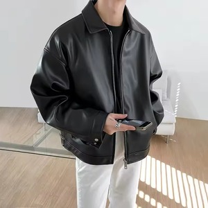 Chaquetas de Piel de Oveja Personalizadas para Mujer, Chaqueta de Cuero Genuino con Cremallera al por Mayor OEM, Chaquetas de Moda Premium para Mujer - Product Image 2