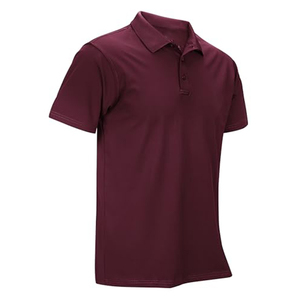 Polo de performance à manches courtes pour homme, séchage rapide, évacuation de l'humidité, idéal pour le golf, le tennis, les sports de plein air et le travail - Product Image 4