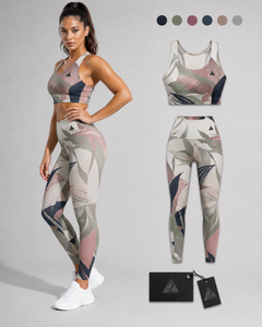 Leggings de sport réversibles personnalisés, légers, écologiques, sans coutures, respirants, extensibles, à taille haute et très élastiques - Product Image 2