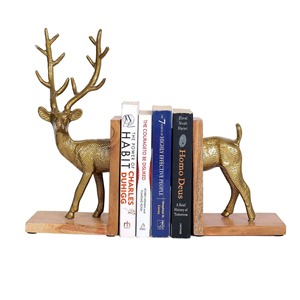 Serre-livres en métal design, forme artistique unique avec structure durable, idéal pour une utilisation décorative et pratique, professionnel - Product Image 1