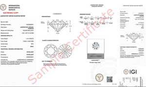 Custom 2CT Princess Cut Lab Grown Diamond Engagement Ring in 18K Gold | IGI Certified - Product Image 6