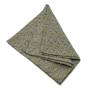 Servilleta cuadrada de lino de lujo con estampados florales finos reutilizable y ecológica para uso en interiores/exteriores - Product Image 1