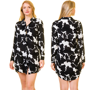 Camisetas Estampadas para Mujer, Manga Larga, Casuales, Lote de Ropa de Algodón - Product Image 3