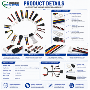 Connecteur de faisceau de câbles JST SH GH ZH PH XH MOLEX Dupont SUR, pas de 0.8, 1.0, 1.25, 1.5, 2.0, 2.54 mm, 1, 2, <span class=keywords><strong>3</strong></span>, 4, 5, 6, 7, 8, 40 broches - Product Image 3