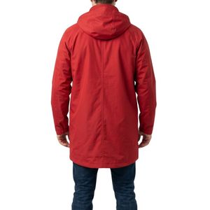 Impermeables Rojos Radiantes con Capucha, de Alto Rendimiento, con Costuras Selladas, de Grado Profesional, para Seguridad Industrial - Product Image 2