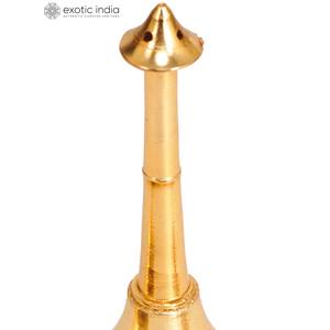 Handmade 5 Inches Brass Puja Thali Indian-Made <b>Party</b> <b>Tableware</b> & <b>Table</b> <b>Decorations</b> for Gifting - Product Image 1