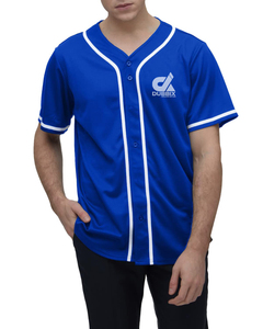 Maillot de baseball personnalisé noir et or pour homme, uniforme d'équipe boutonné, chemise de sport respirante en polyester, nom et numéro personnalisés, OEM - Product Image 2