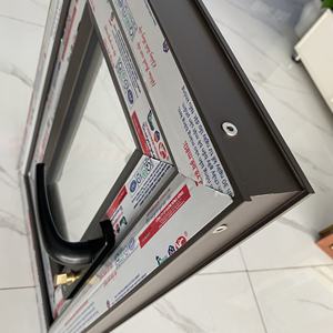 Profilé en T en aluminium grain de bois série Shalumi 6000, épaisseur 0,6 mm, couleur personnalisée, revêtement par poudrage, services de soudage et de découpe - Product Image 2