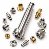 Fabricación de Piezas Personalizadas de Alta Precisión en Titanio y Acero Inoxidable, Mecanizado CNC por Torneado y Electroerosión por Hilo, Incluyendo Taladrado y Brochado