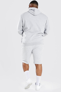 Ensemble de sweats à capuche pour hommes, qualité supérieure, couleurs personnalisées, logo, respirant, polyester/coton, style décontracté, dernier modèle - Product Image 2