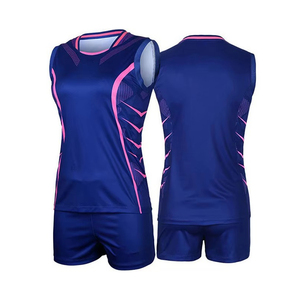 2026 New Team Number Manufacturer Elastic Polyester Volleyball Uniform Shirt Jersey for Unisex Short Sleeve Printed Custom Logo - Product Image 5