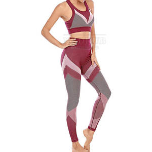 Latest Style <b>Low</b> MOQ Women Yoga Set Factory Direct Sale Women Yoga Set High Quality Yoga Set - Product Image 6