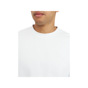 Camiseta Blanca para Hombre, Manga Corta, Cuello Redondo, Corte Regular, Lisa, Básica, Informal - Product Image 3