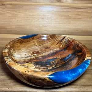 Plato para Ensalada y Tazón para Servir, Hechos a Mano, Ecológicos, Personalizables con Logotipo a Color, Decorativos, de Resina Epoxi Pulida, Estilo Costero, Lavables - Product Image 2