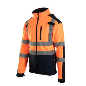 Chaqueta Softshell para Hombre, Última Moda, con Impresión Personalizada, Ajuste Cómodo para Uso en Exteriores, Cierre de Cremallera, OEM Disponible - Product Image 3