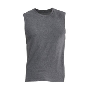 Camiseta sin Mangas para Hombre, Transpirable, de Color Sólido, Estilo Casual, Tejido de Punto, Último Modelo, Aspecto Elegante - Product Image 4