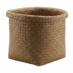 Natural Seagrass Foldable <b>Storage</b> <b>basket</b> Handmade <b>Storage</b> <b>Basket</b> Wholesale eco-friendly Made in Viet Nam - Product Image 5
