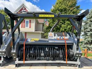Wholesale for BL Forestry Mulcher <b>Wood</b> Chipper Heavy Duty Diesel Powered Skid Steer Loader Attachment for Construction Works - Product Image 6