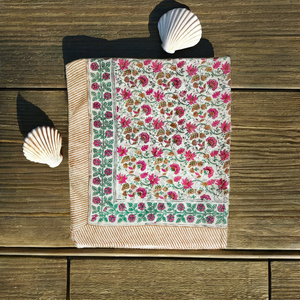Sarong en coton imprimé floral, léger, paréo de plage pour femmes, idéal pour toutes les saisons - Product Image 2