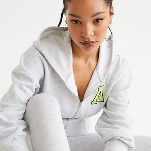 Sudadera Informal de Otoño para Gimnasio, Sudadera con Capucha de Diseñador, Sudadera Personalizada de Estilo Urbano para Chicas, Sudaderas Amarillas para Mujer - Product Image 2