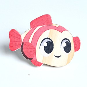 Wholesale Contemporary Pine Wood Durable Kids Drawer <b>Knobs</b> Fish Cabinet <b>Dresser</b> Pulls <b>for</b> Kids Furniture - Product Image 1
