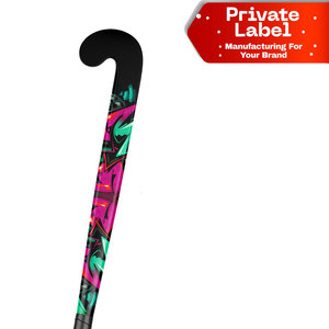 Palo de hockey de madera de morera premium, tacto suave, equipo de equipo, palo de hockey de fibra de vidrio de alta tensión, eje flexible, set de partido - Product Image 1
