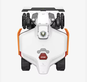MEJOR OFERTA: 4 Cortadoras de Césped Robóticas NUEVAS con Tracción en las Cuatro Ruedas, Navegación Tri Fusion, Cortadora de Césped Autónoma, Blanca y Naranja, para Mantenimiento de Jardines - Product Image 2