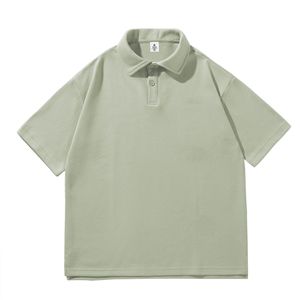 เสื้อโปโลแขนสั้นผู้ชาย ผ้าฝ้ายอ๊อกซ์ฟอร์ด สีพื้น ระบายอากาศได้ดี ทรงปกติ ดีไซน์กระดุม ผ้าทอ - Product Image 4