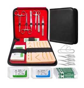 Kit d'entraînement complet à la suture pour étudiants en médecine avec coussin en silicone et instruments chirurgicaux Salaar Industry - Product Image 4