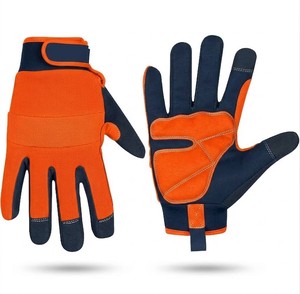 Guantes de Trabajo Mecánico Reforzados, Palma de Gamuza Sintética, Dorso Transpirable de Spandex, Guantes de Seguridad Reforzados, Tendencia Europea Top 2026 - Product Image 3