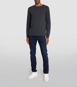 แจ็คเก็ตยีนส์พรีเมียมสำหรับผู้ชาย พร้อมโลโก้สั่งทำพิเศษ สไตล์วินเทจ ลุคสตรีทแวร์ เสื้อคลุมลำลองทันสมัยสำหรับทุกฤดูกาล - Product Image 2