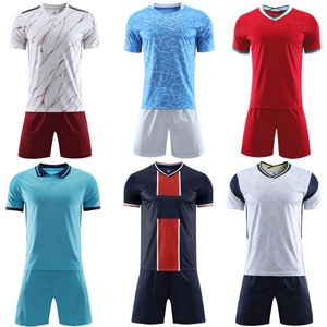 Custom Plain Polyester Breathable Mens Sports Football Jersey <b>Soccer</b> Uniforms Sets <b>Soccer</b> Wear Jersey Set Football Kits Full Set - Product Image 3