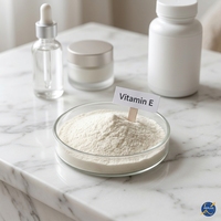 Bubuk Vitamin E Premium 50% Kelas Makanan D-Alpha Tocopherol Bahan Suplemen Antioksidan Grosir OEM