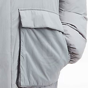 Chaqueta Acolchada con Logotipo y Color Personalizados, Nuevo Diseño, Chaqueta de Invierno Transpirable de Nailon/Poliéster - Product Image 5