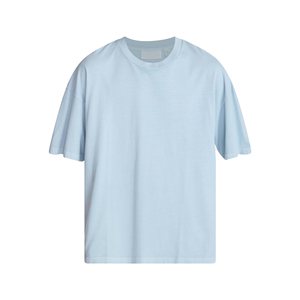 เสื้อยืดโอเวอร์ไซส์สีพื้น – เสื้อยืดคอกลมแบบดรอปไหล่ ดีไซน์สั่งทำได้ สวมใส่สบาย ระบายอากาศดี สไตล์ลำลอง คลาสสิก แฟชั่น - Product Image 1