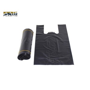 ถุงช้อปปิ้งพลาสติกรีไซเคิลแบบม้วนสำหรับใช้ในซูเปอร์มาร์เก็ต บรรจุภัณฑ์ และถุงขยะ - Product Image 5