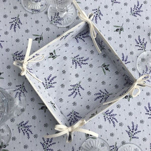 Nouveauté, panier à pain en coton pur de qualité supérieure, logo personnalisé, pour hôtels, cafés et traiteurs - Product Image 4