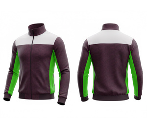 Premium Sublimated Full Zip <b>Athletic</b> Jacket Running and Fitness Wear Warm Breathable Quick Dry | Sizes Men Women Youth - Product Image 2